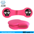 Custom made silicone 3m sticker smart mobile card holder